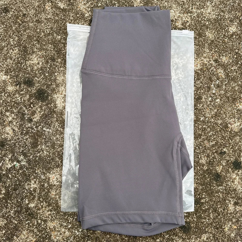 PrimeWalk Solid Color High Waist Short
