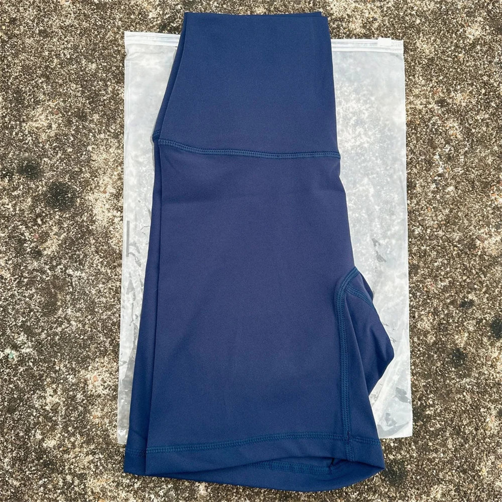 PrimeWalk Solid Color High Waist Short