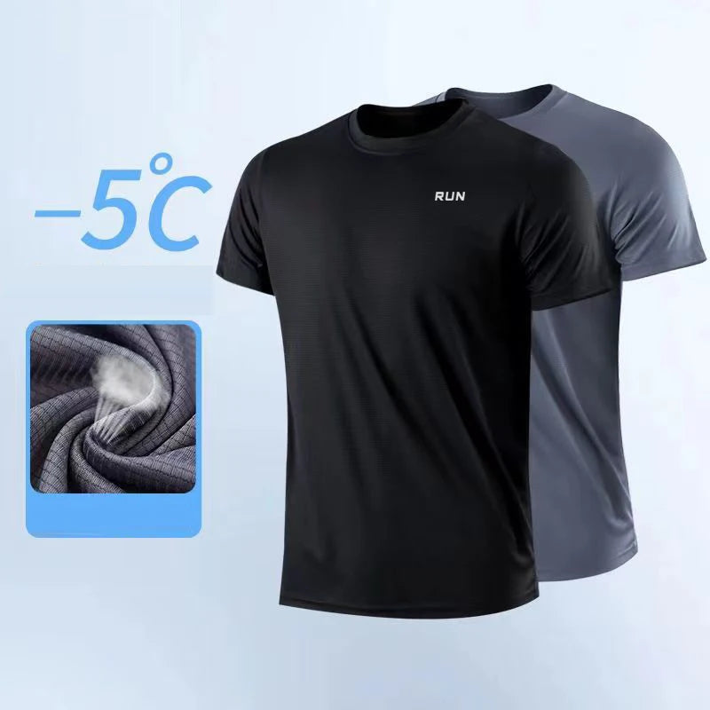 PrimeWalk Men's Quick Dry Short Sleeve