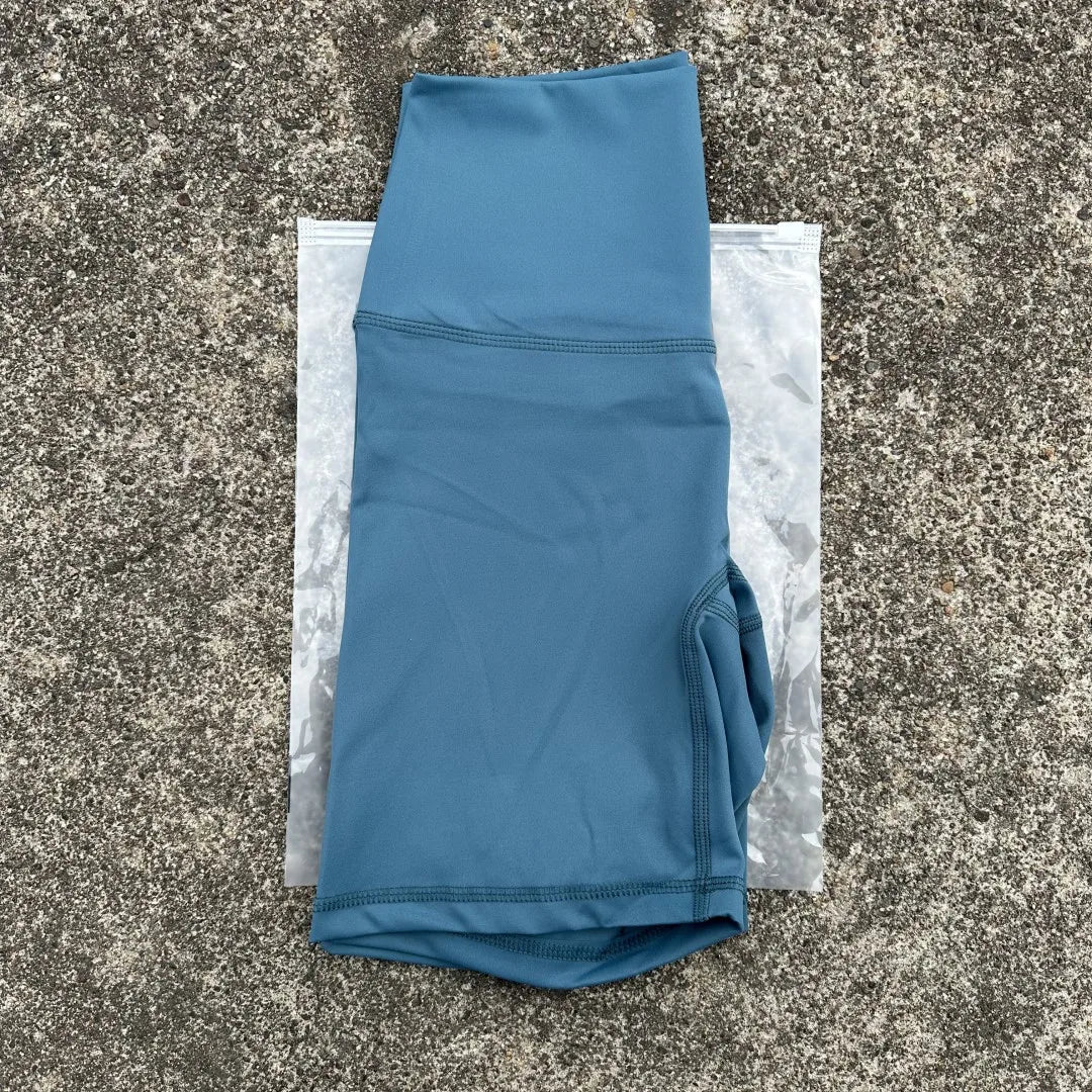 PrimeWalk Solid Color High Waist Short