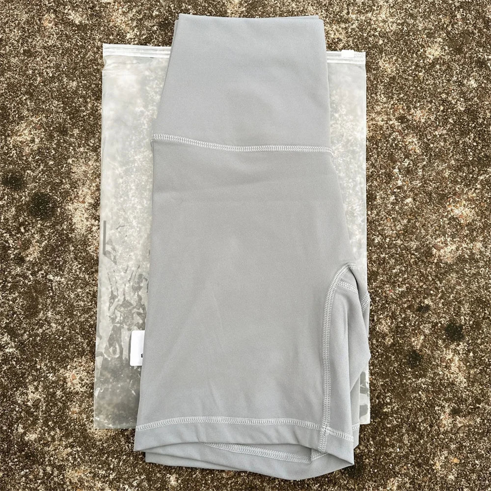 PrimeWalk Solid Color High Waist Short