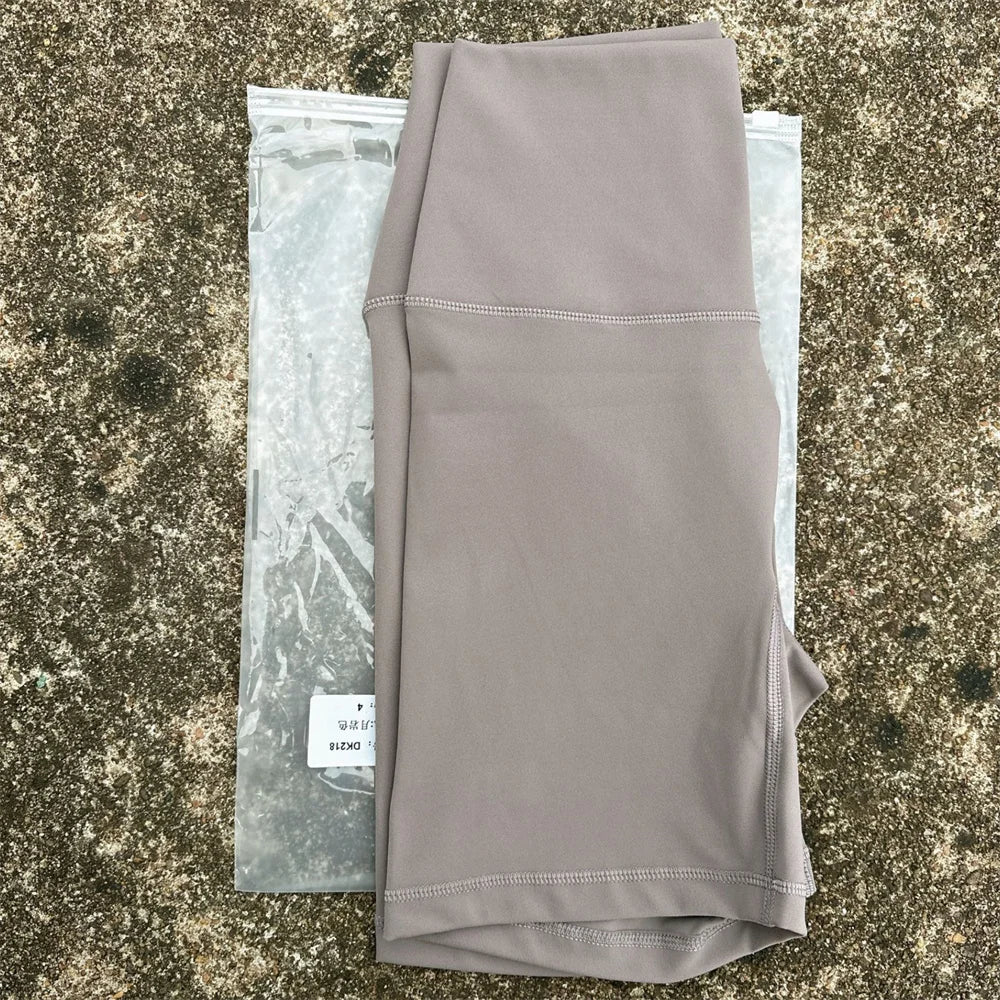 PrimeWalk Solid Color High Waist Short