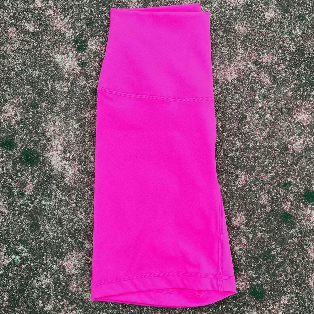 PrimeWalk Solid Color High Waist Short