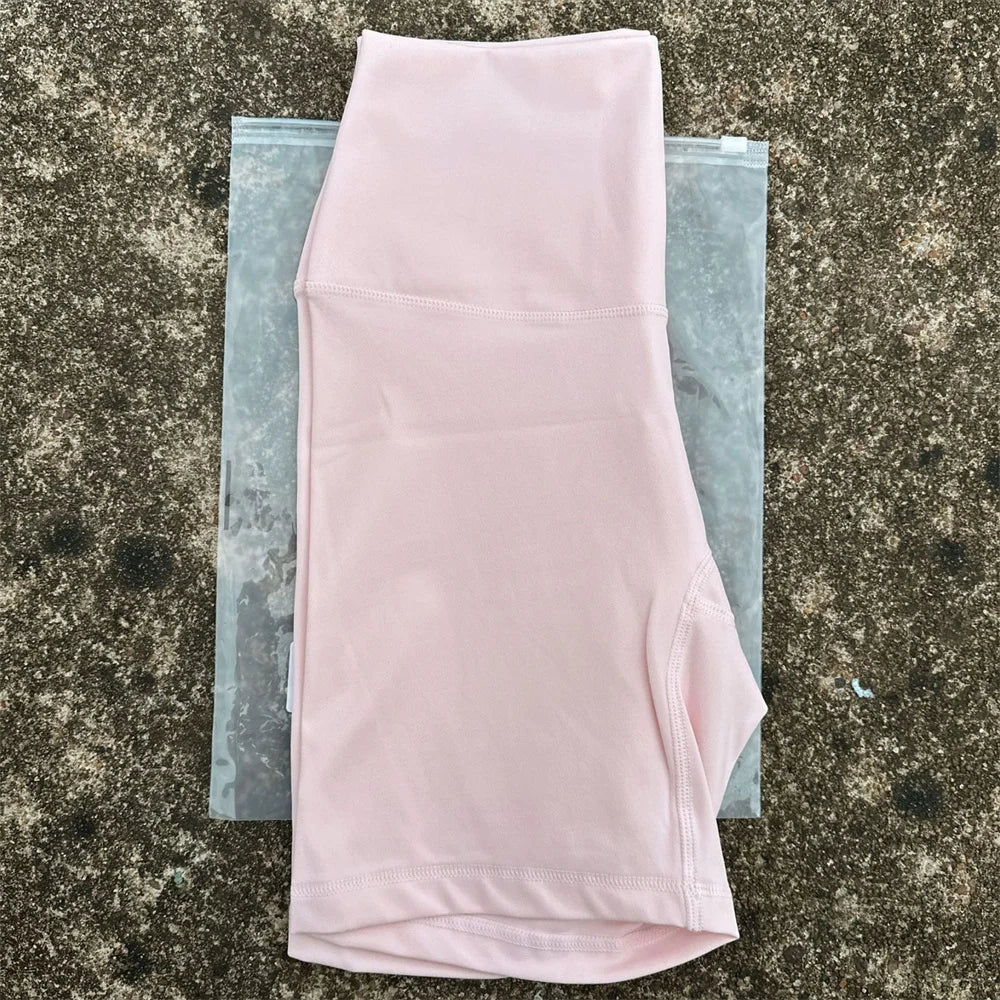 PrimeWalk Solid Color High Waist Short