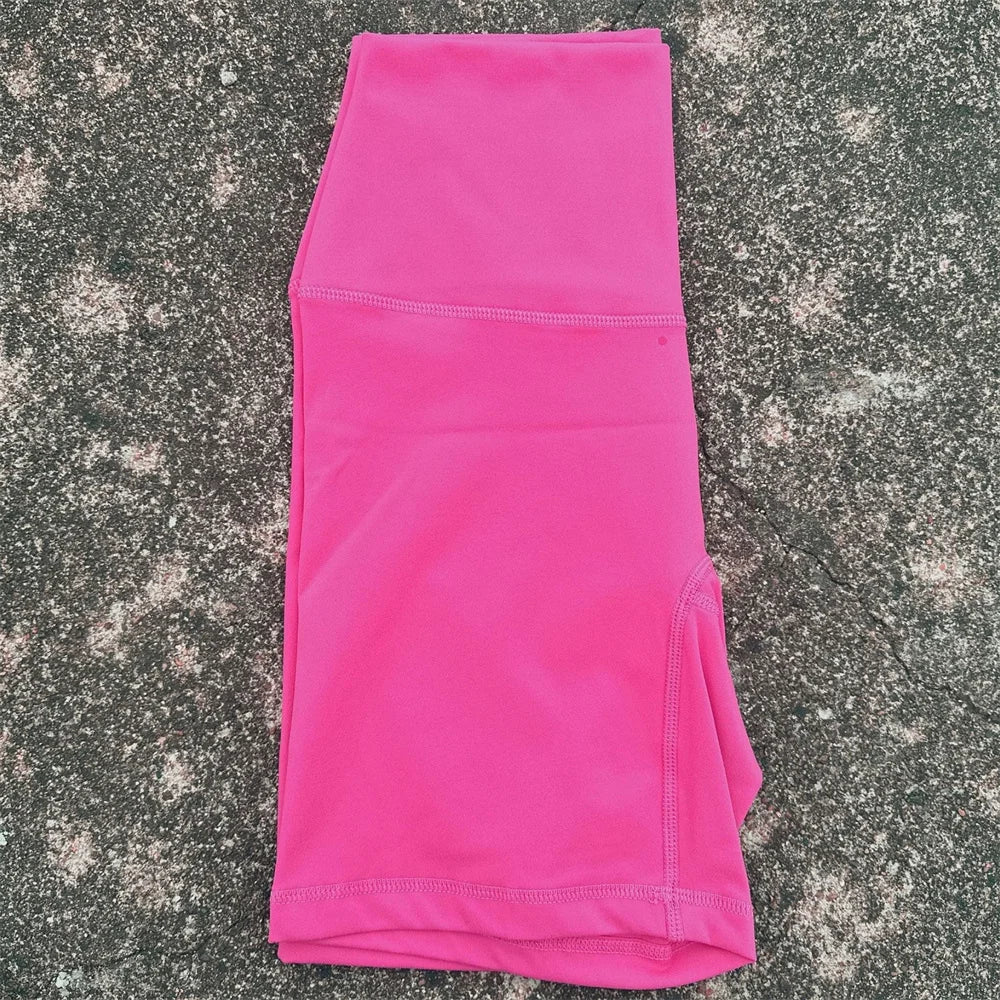 PrimeWalk Solid Color High Waist Short